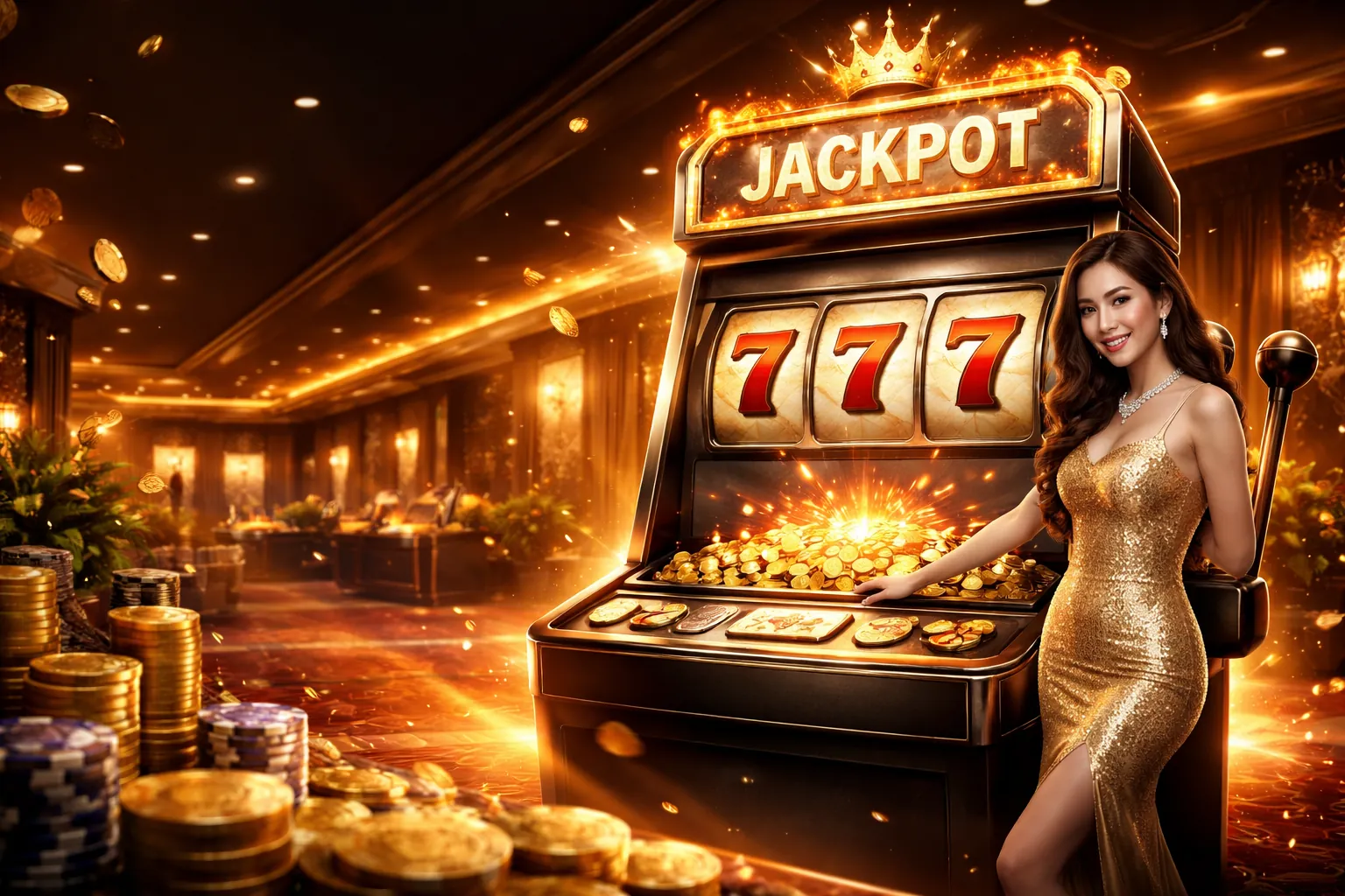 Trò chơi nổ hũ (slots) tại 8kbe Login với cơ hội trúng Jackpot lớn.