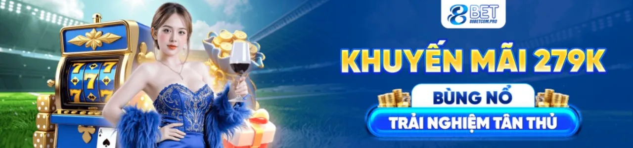 Hình ảnh chào mừng ưu đãi đăng ký mới 8kbe